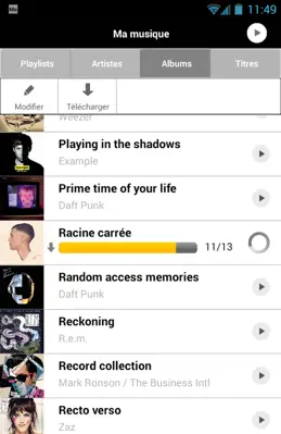 musicMe android App screenshot 1